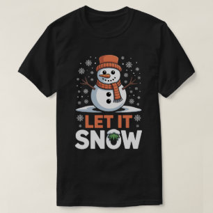 Låt det snöa Mysig Snemann Tröja