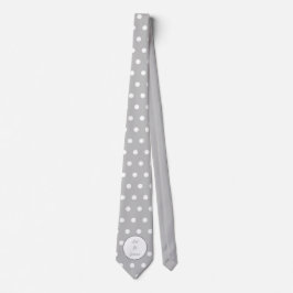 Låt det snöa Neck Tie (Grått & White) Slips