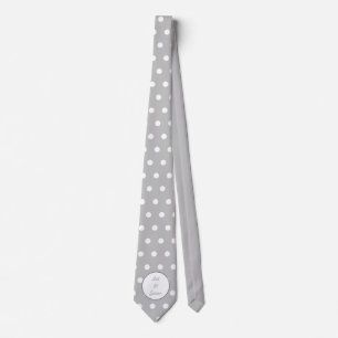 Låt det snöa Neck Tie (Grått & White) Slips