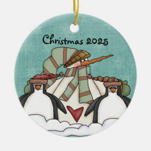Låt det snöa Ornament för Snögubbe Keepsaké