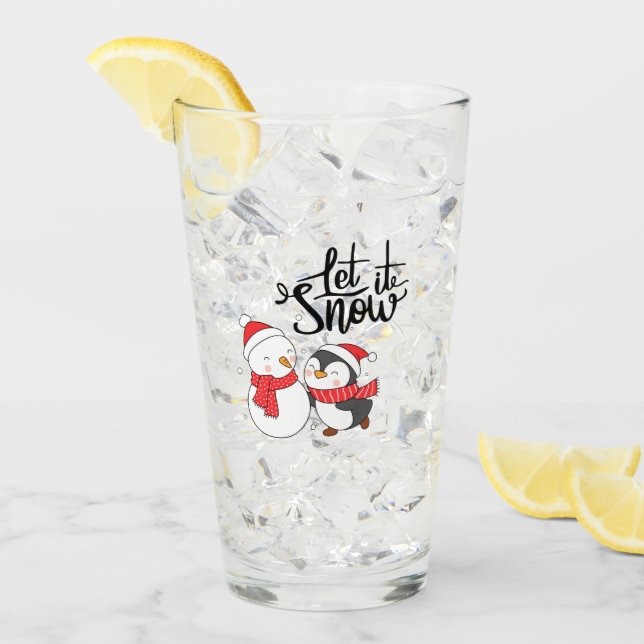 Låt det snöa på glaskopp (Framsida Ice)