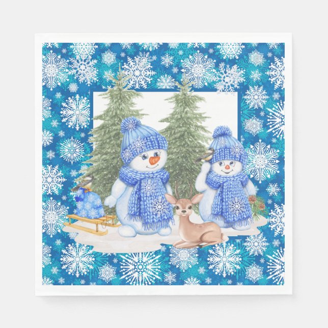 Låt det snöa pappersservett (Framsidan)