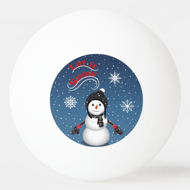 Låt det snöa pingisboll (Framsidan)