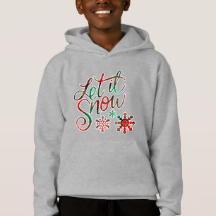Låt det snöa Play Boy's Hoodie T Shirt