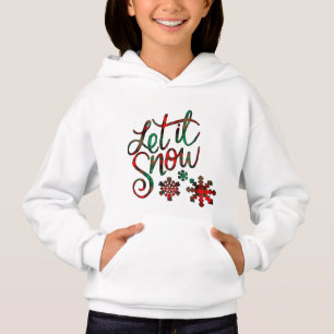 Låt det snöa Play Girl's Hoodie T Shirt