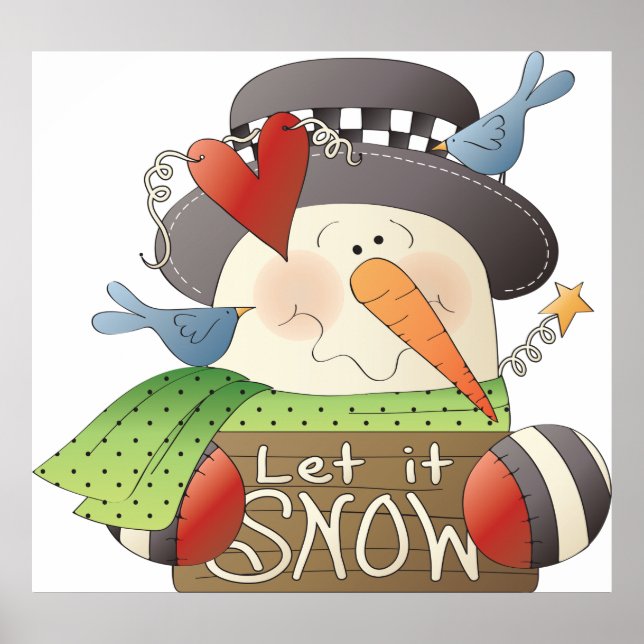 Låt det snöa Poster (Framsidan)