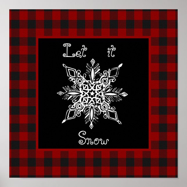 Låt det snöa  poster (Framsidan)
