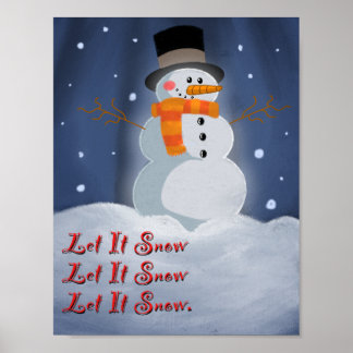 Låt det snöa! poster