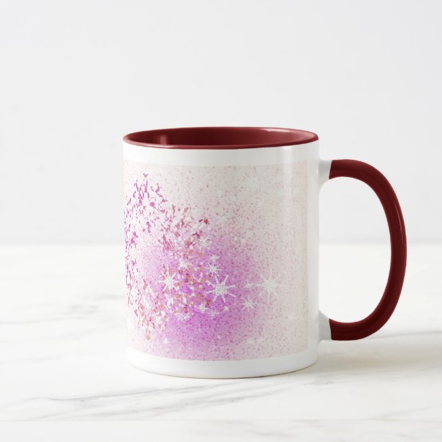 Låt det snöa rosor mugg (Höger)