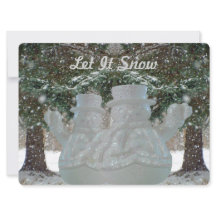 Låt det snöa Snögubbar för att spara