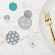 Låt det snöa! Snögubbe