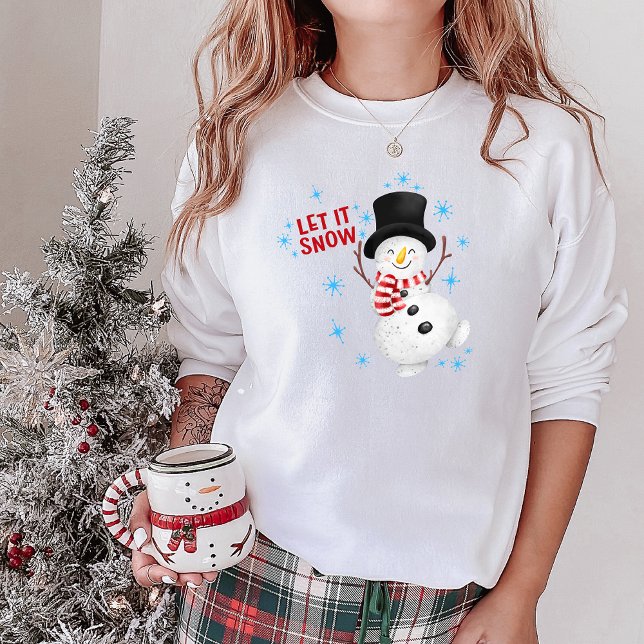 Låt det snöa Snögubbe T Shirt (Skapare uppladdad)