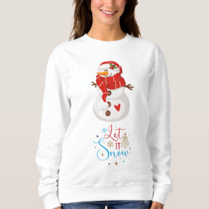 Låt det snöa Snögubbe T Shirt