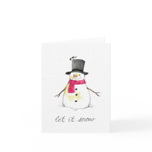 Låt det snöa Snöman