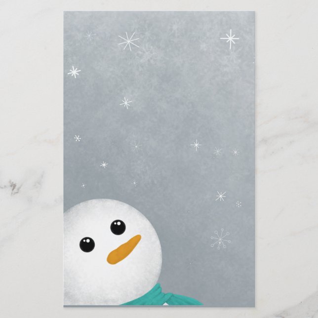 Låt det snöa Snömannen (Framsida)