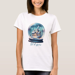 Låt det snöa t shirt