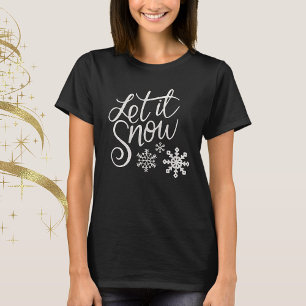 Låt det snöa t shirt
