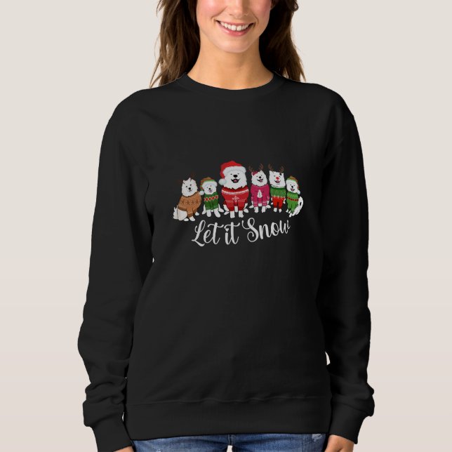 Låt det snöa! t shirt (Framsida)
