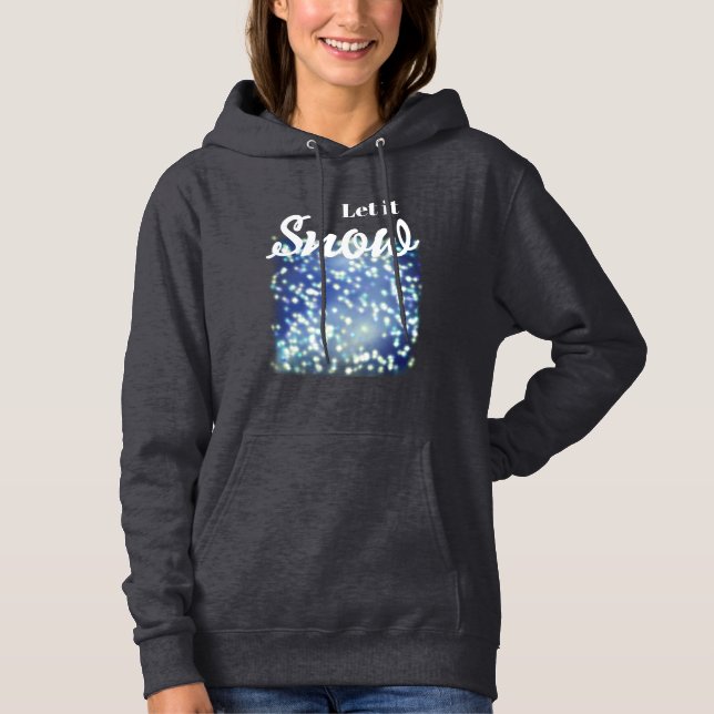 Låt det snöa t shirt (Framsida)