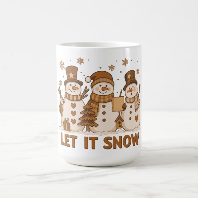 Låt Det Snöa Trio Snömannen Kaffemugg (Center)