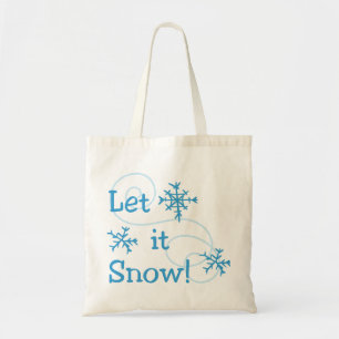 Låt det snöa tygkasse