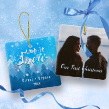 Låt det snöa vår första julblå