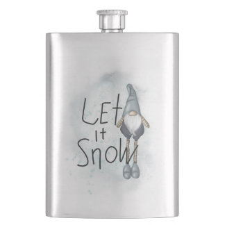 Låt det snöa Winter Gnome Fickplunta