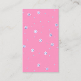 Låt det snöa - Winter Snöflingor Tilläggskort