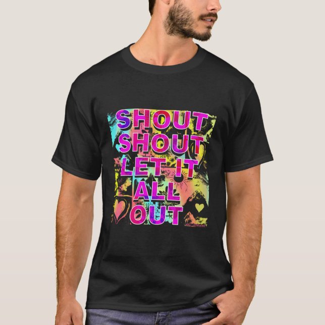 Låt det vara helt klart t shirt (Framsida)