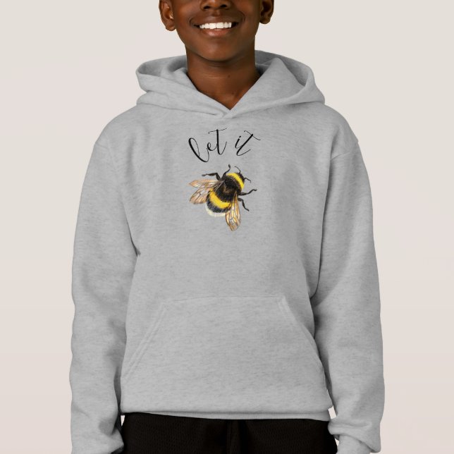 Låt det vara, humlor t shirt (Framsida)