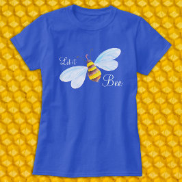 Låt det vara konst vattenfärg t-shirt