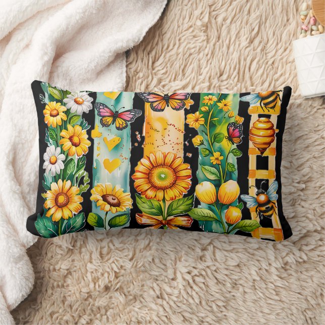 Låt det vara lumbarkudde (Filt)