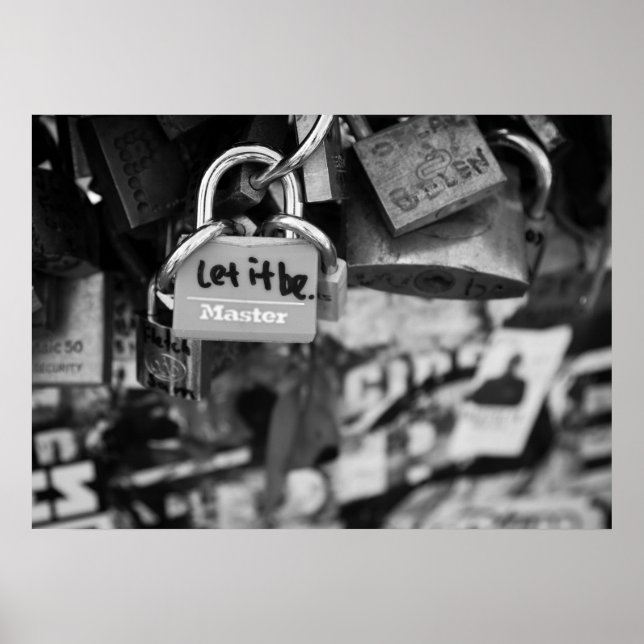 Låt det vara poster (Framsidan)