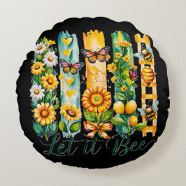 Låt det vara rund kudde