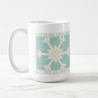 Låt det visa Ceramic Mugg för Quilters och DIYer