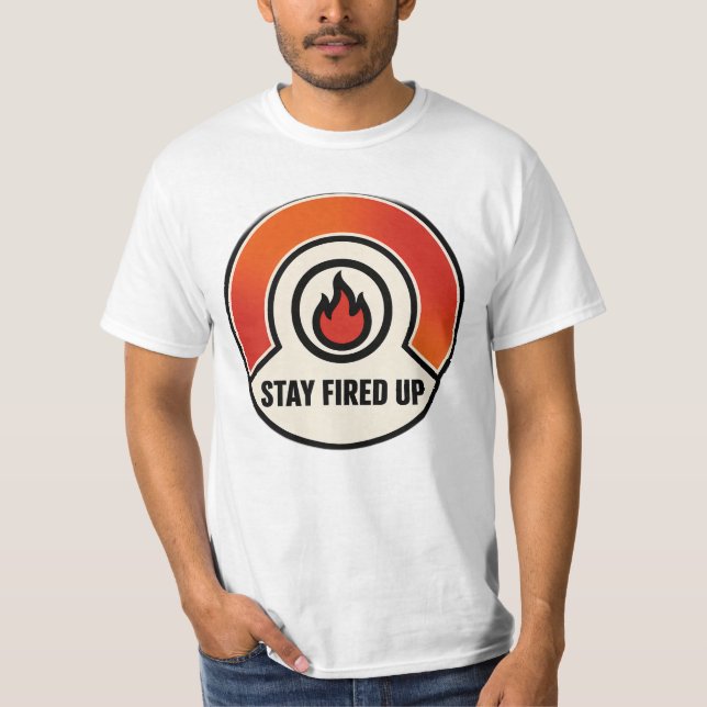Låt din eld leda – Motivation Flame Tröja (Framsida)
