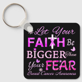Låt din FAITH bli STÖRRE Nyckelring