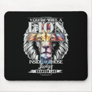 Låt din Lejona ut Brandon Sjö Merch plocka Jesus Musmatta