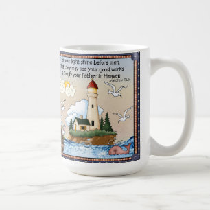 Låt din ljusa mugg för skenklassikervit