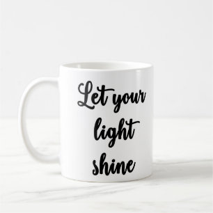 Låt din ljusa skenmugg kaffemugg