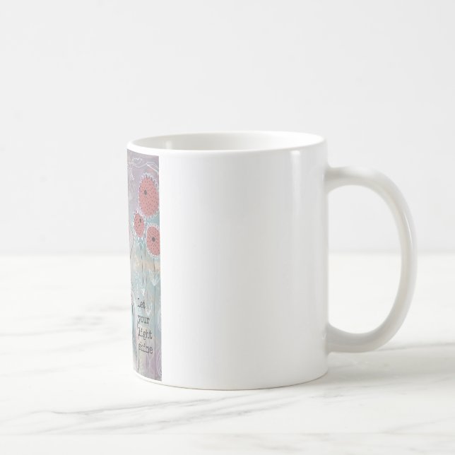 Låt din ljusa skenmugg kaffemugg (Höger)