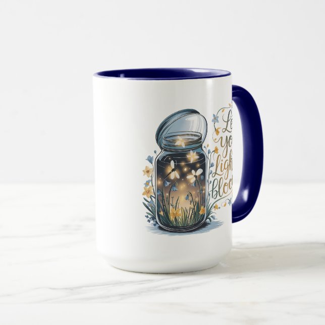 Låt din ljusblogg mugg (Framsida höger)