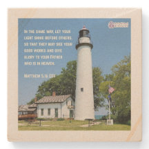 "Låt din ljussken" inspirationston Underlägg