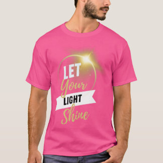 Låt din ljussken Matthew 516 Bible Verse Chris T Shirt