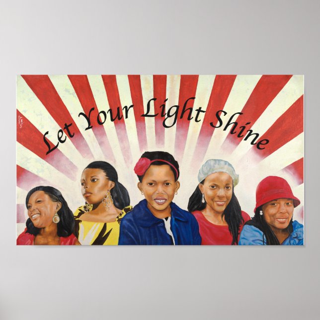 Låt din ljussken Poster (Framsidan)