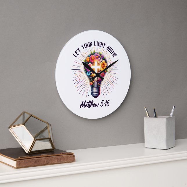 Låt din ljussken skina stor klocka (Kontor)