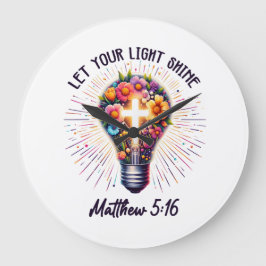 Låt din ljussken skina stor klocka