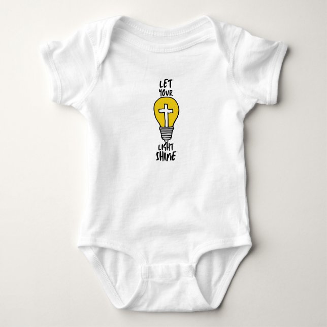 Låt din ljusskygga bibel Kor T Shirt (Framsida)
