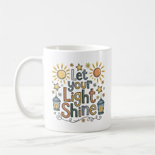 Låt din ljusskygga kristna kaffe Mugg