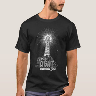 Låt din ljusskygga kristna troende Religiösa T Shirt